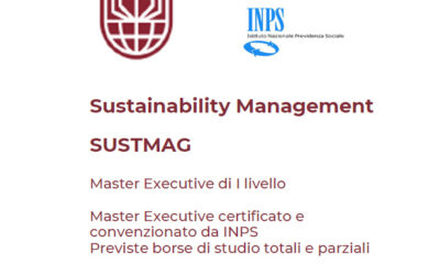 Sustainability Management. Un nuovo master per la pubblica amministrazione