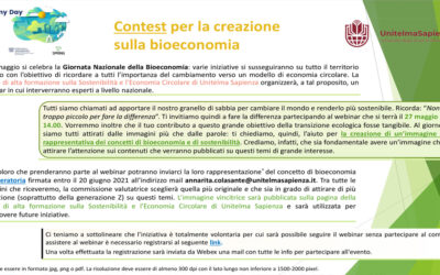 Contest Grafico. La Bioeconomia ha bisogno del tuo aiuto.