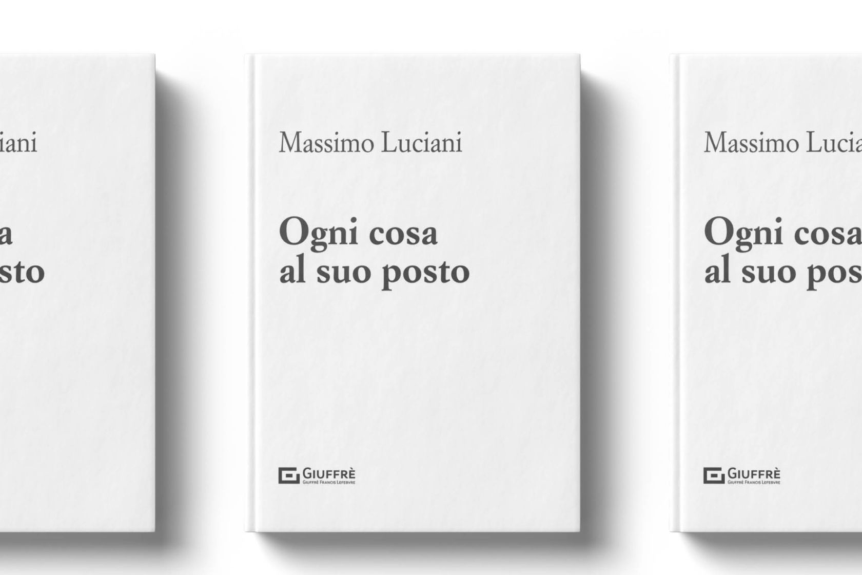 Presentazione del volume di Massimo Luciani: Ogni cosa al suo posto. Restaurare l’ordine costituzionale dei poteri